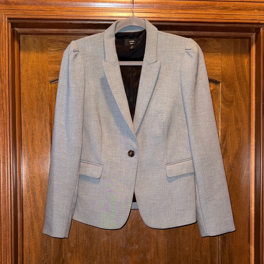 J. Crew 365 Light Gray Women's Blazer